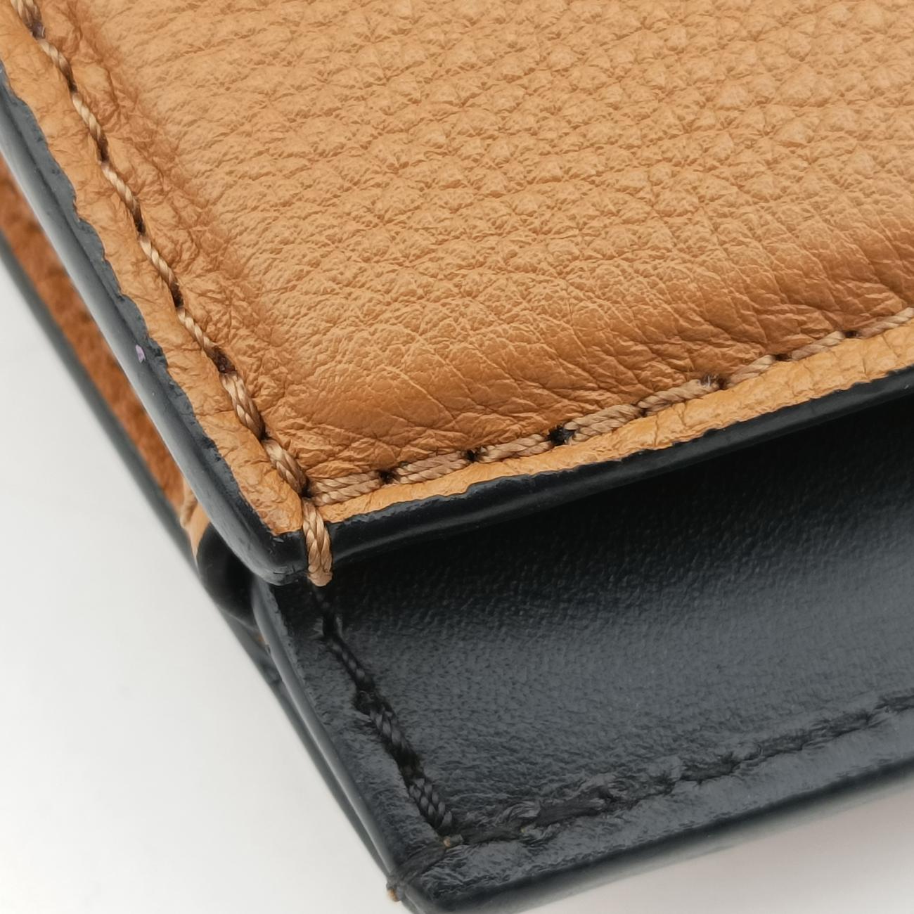 Studs BicolorBeige x BlackLeatherM51654FO3157スタッズ バイカラーベージュxブラックレザーM51654FO3157