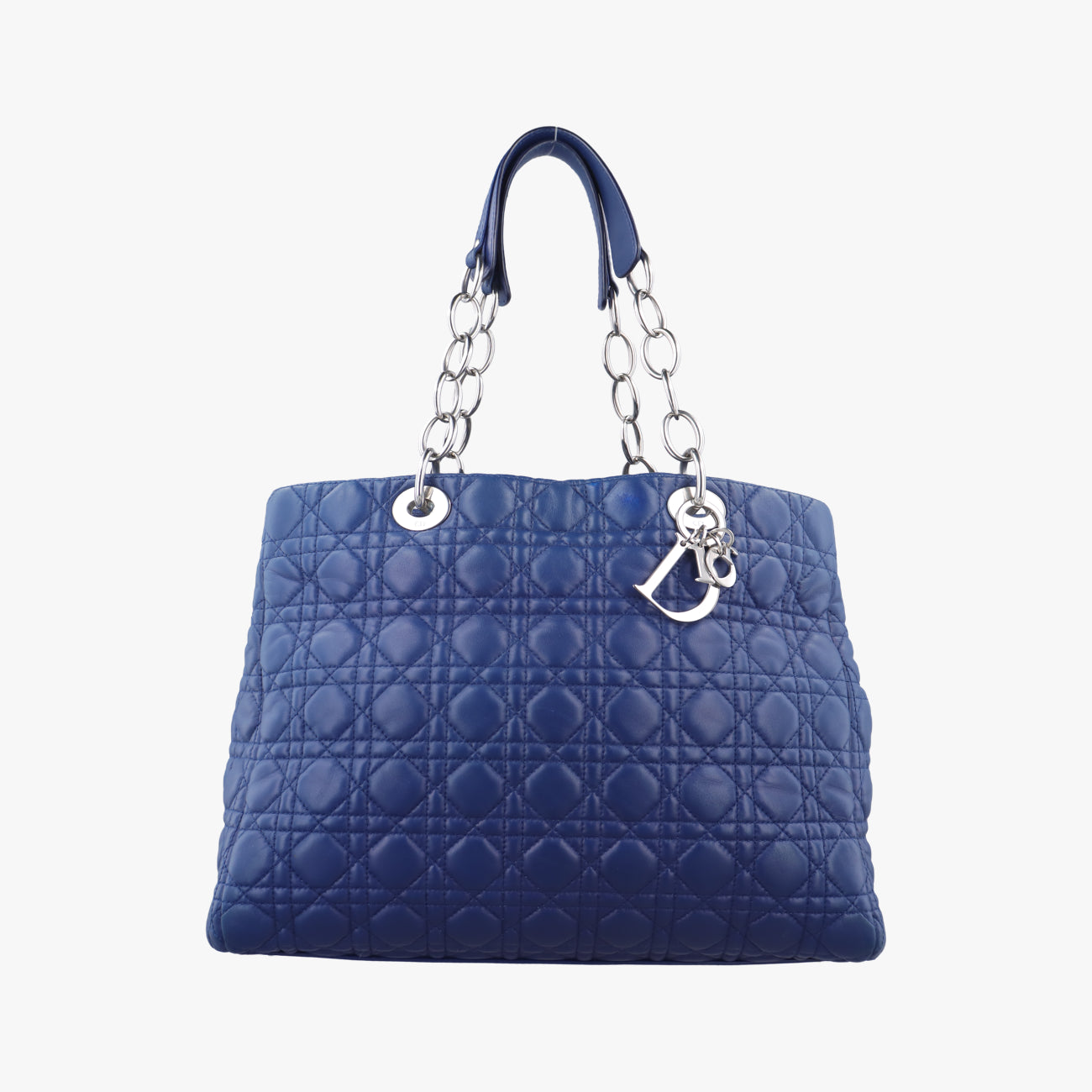 Cannage Dior Soft ShoppingBluelambskin04-RU-0152ディオールソフトブルーラムスキン04-RU-0152
