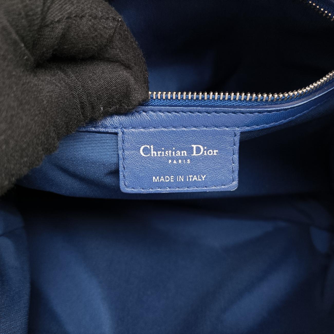 Cannage Dior Soft ShoppingBluelambskin04-RU-0152ディオールソフトブルーラムスキン04-RU-0152