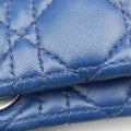 Cannage Dior Soft ShoppingBluelambskin04-RU-0152ディオールソフトブルーラムスキン04-RU-0152