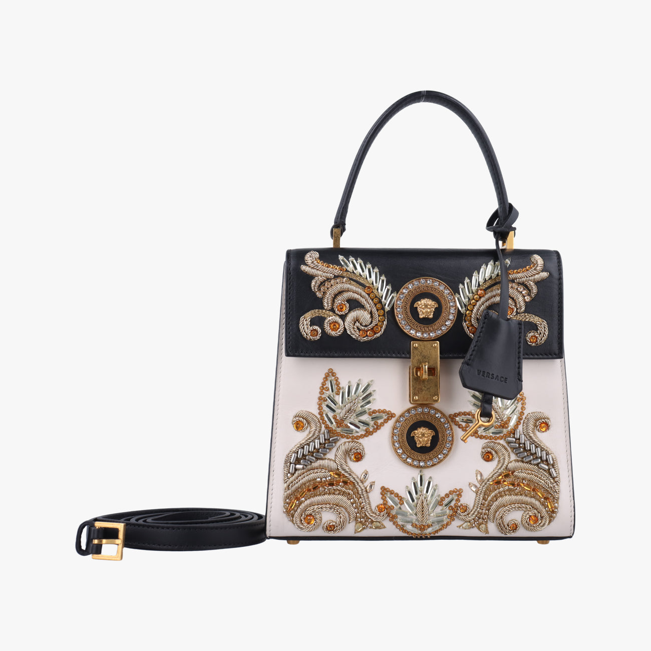 embroided baroqueMulticolourleatherCLG398512628984刺繍バロックマルチカラーレザーCLG398512628984