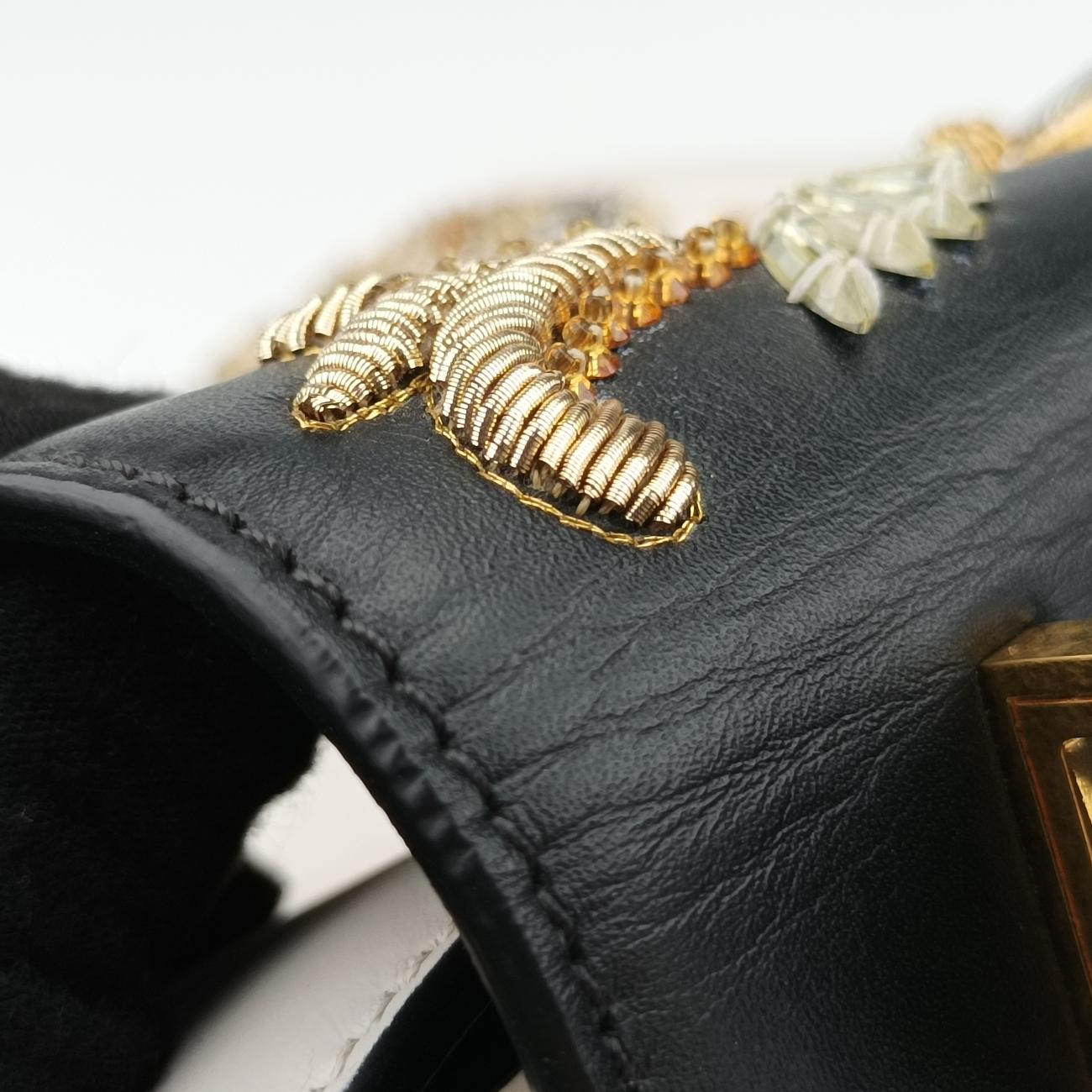 embroided baroqueMulticolourleatherCLG398512628984刺繍バロックマルチカラーレザーCLG398512628984