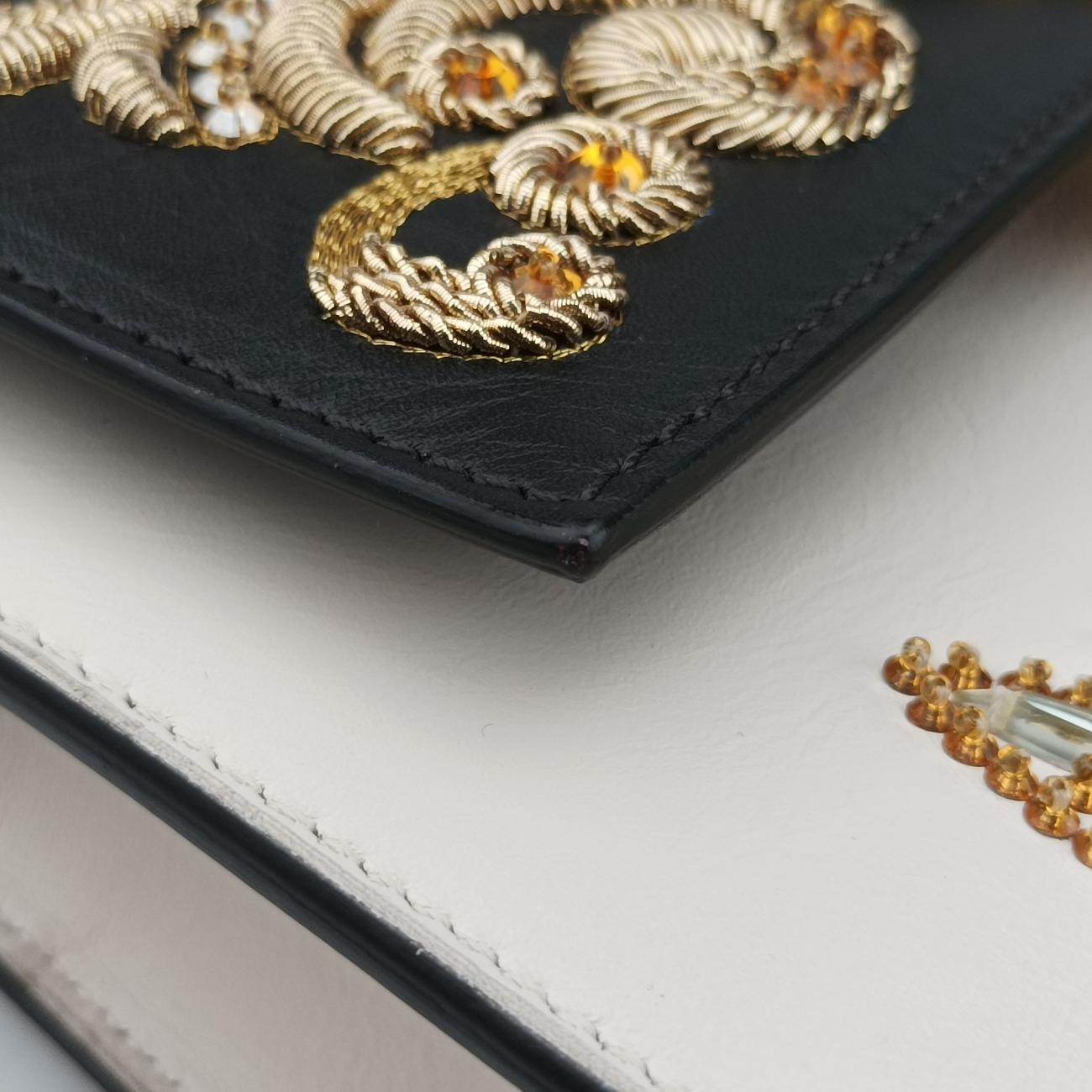 embroided baroqueMulticolourleatherCLG398512628984刺繍バロックマルチカラーレザーCLG398512628984