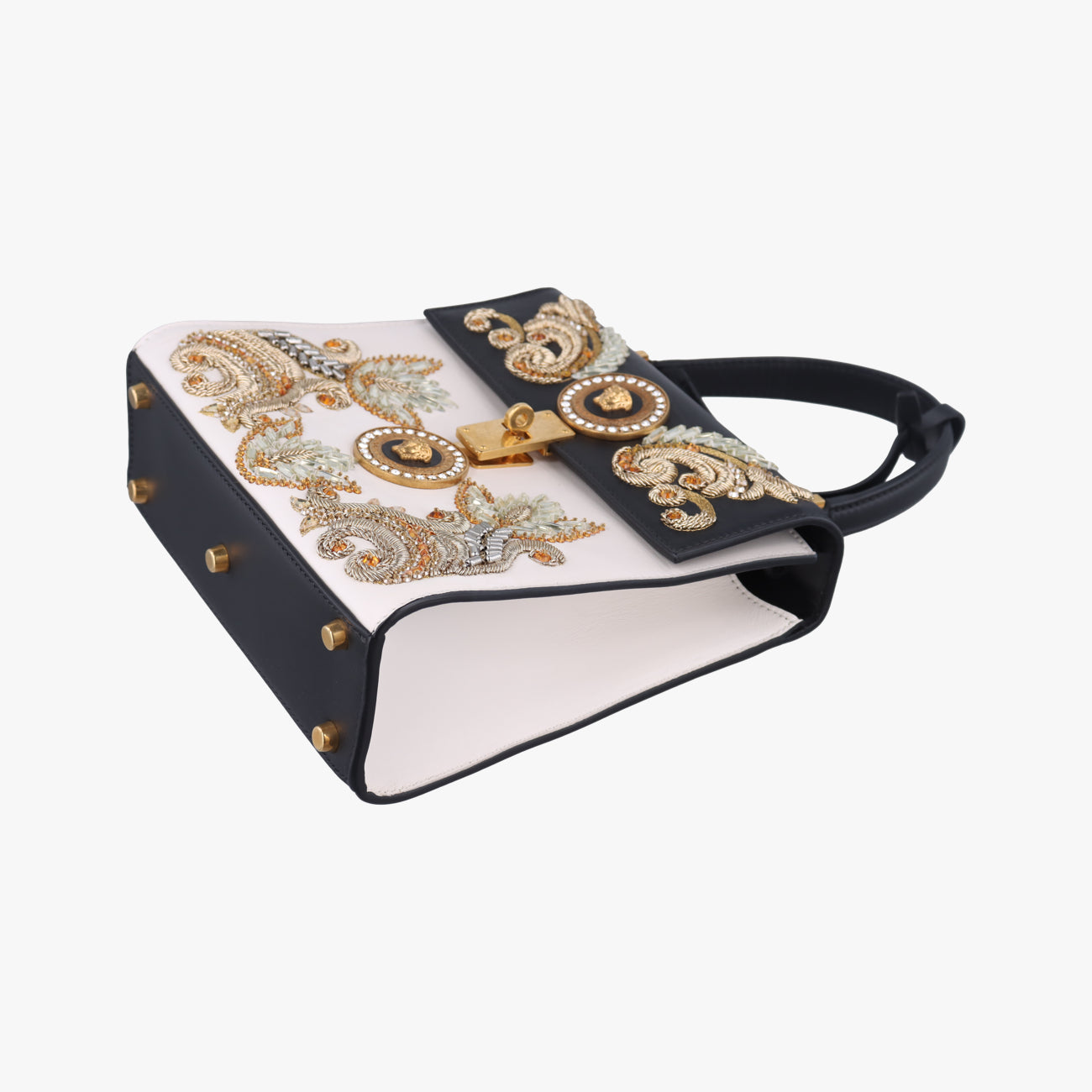 embroided baroqueMulticolourleatherCLG398512628984刺繍バロックマルチカラーレザーCLG398512628984