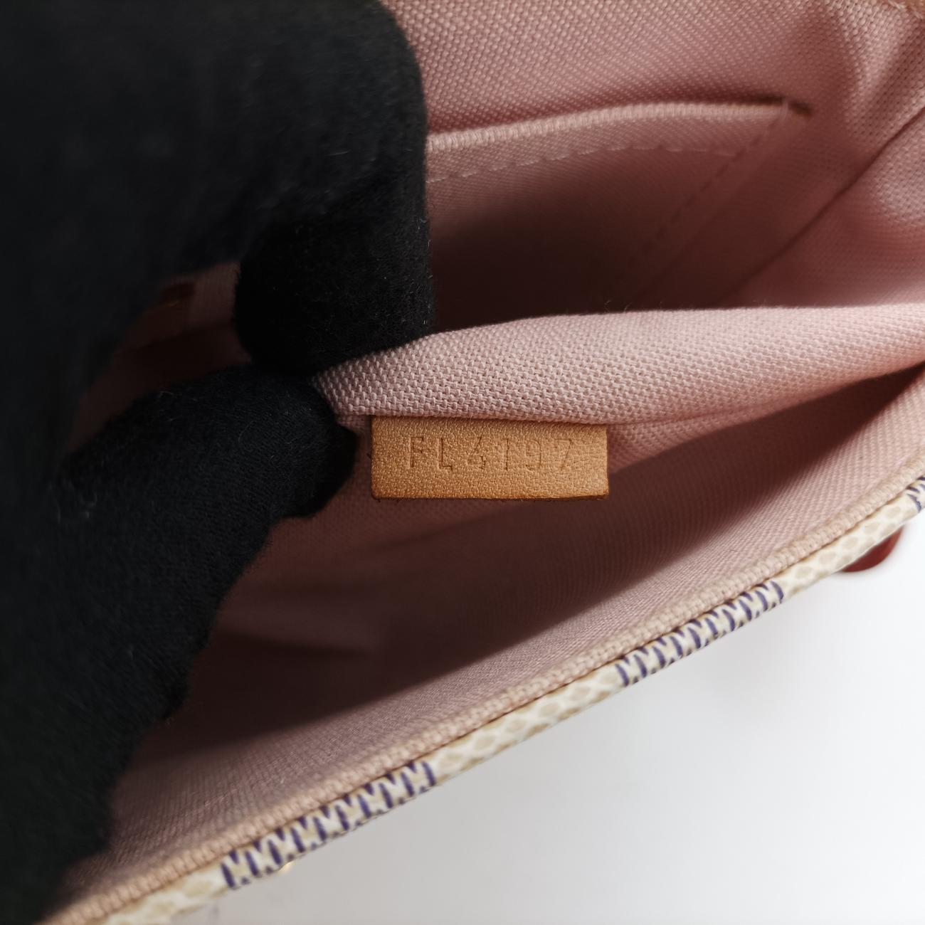 CROISETTEAZURDamier CanvasN41581FL4197クロワゼットアズールダミエキャンバスN41581FL4197