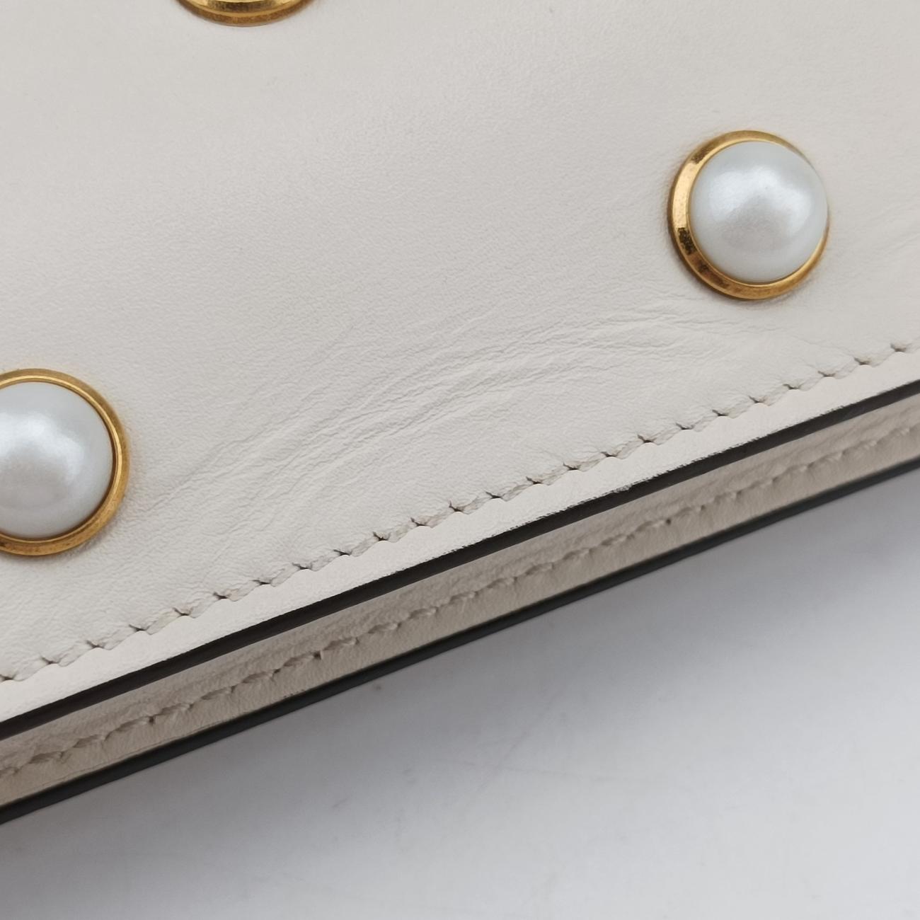 Broadway Pearl BeeWhiteLeather453778H022307783ブロードウェイ パール ビーホワイトレザー453778H022307783