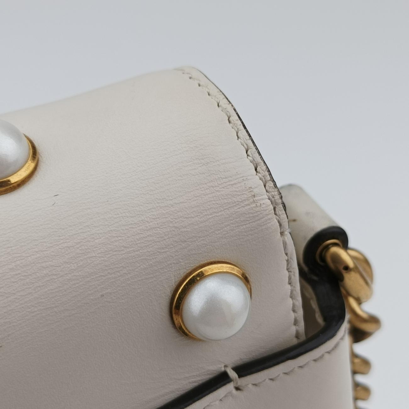Broadway Pearl BeeWhiteLeather453778H022307783ブロードウェイ パール ビーホワイトレザー453778H022307783