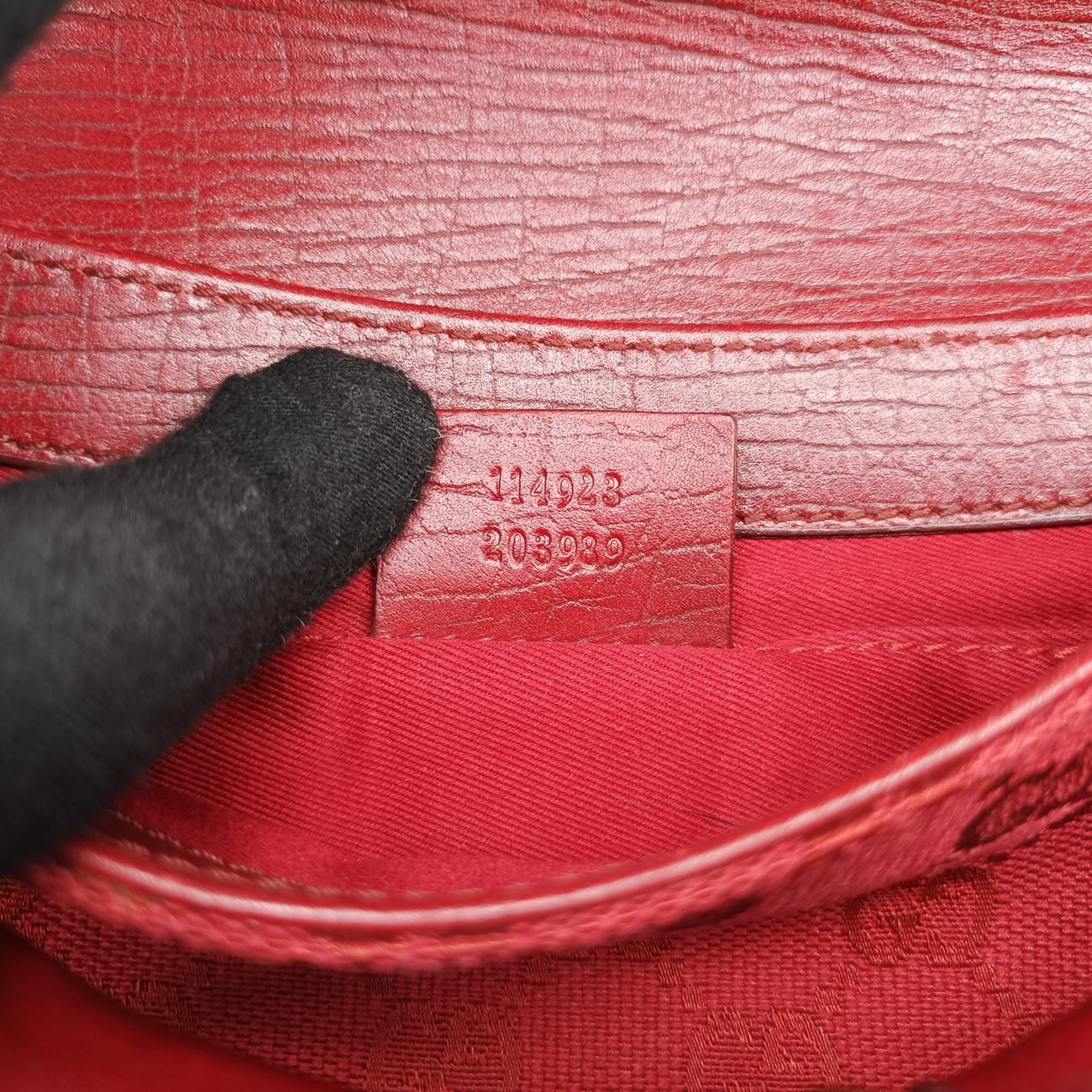 HorsebitRedcanvas x leather114923ホースビットレッドキャンバス×レザー114923