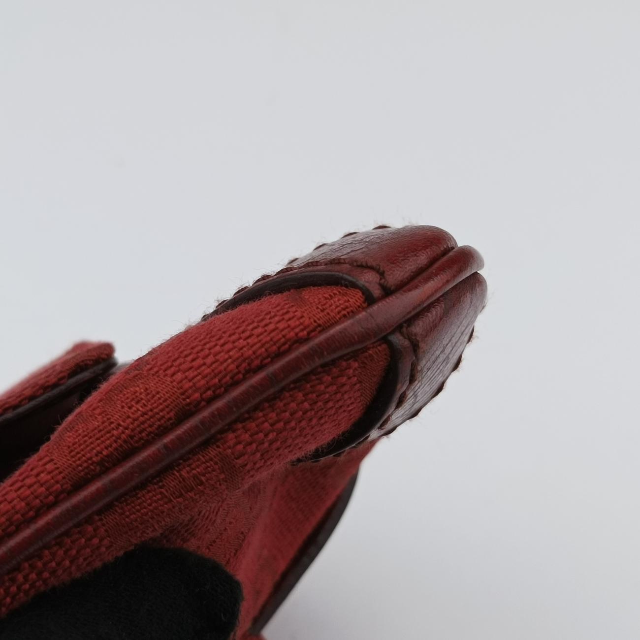 HorsebitRedcanvas x leather114923ホースビットレッドキャンバス×レザー114923