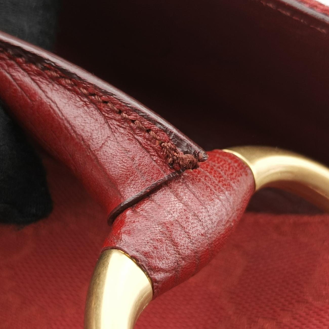 HorsebitRedcanvas x leather114923ホースビットレッドキャンバス×レザー114923