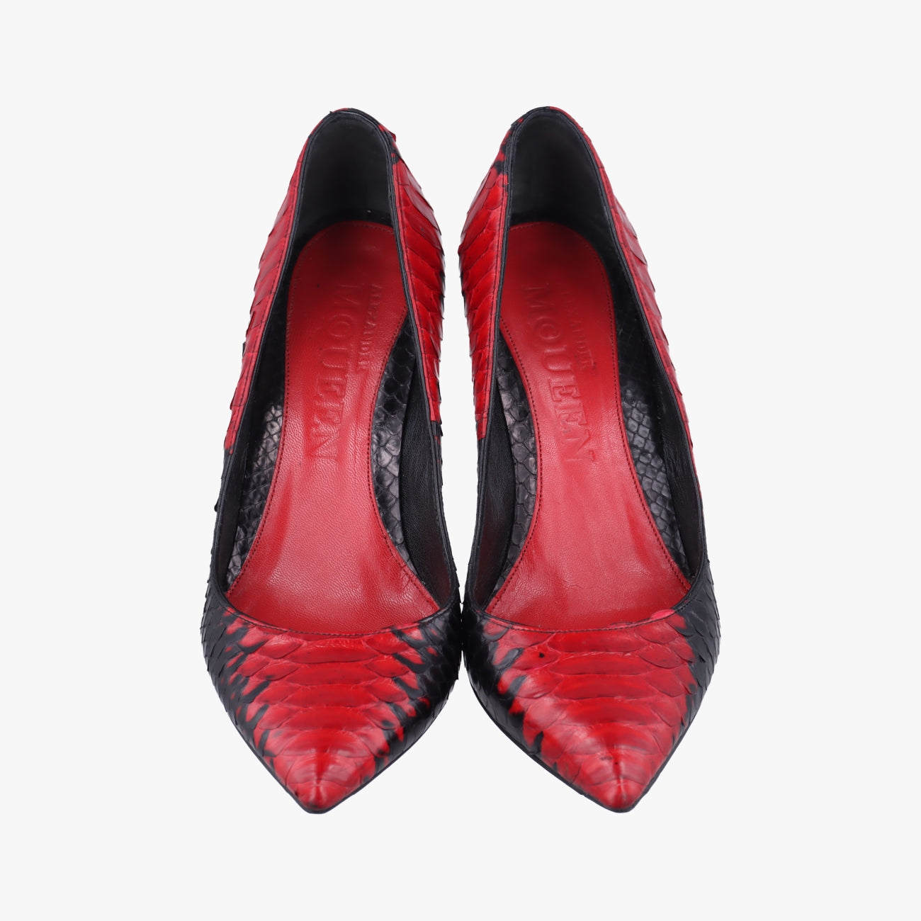 Python Animal Print PumpsMulticolourLeather x snakeskin329358パイソンアニマルプリントパンプスマルチカラーレザーｘヘビ革329358