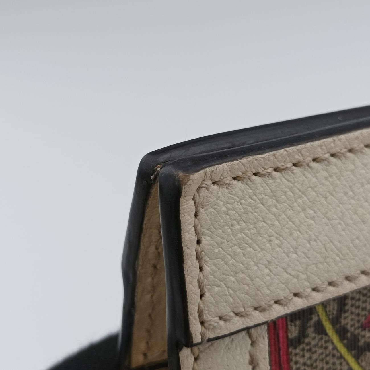 OphidiaMulticolourPVC coated canvas x leather503877F030650667オフィディアマルチカラーPVCコーティングキャンバス×レザー503877F030650667