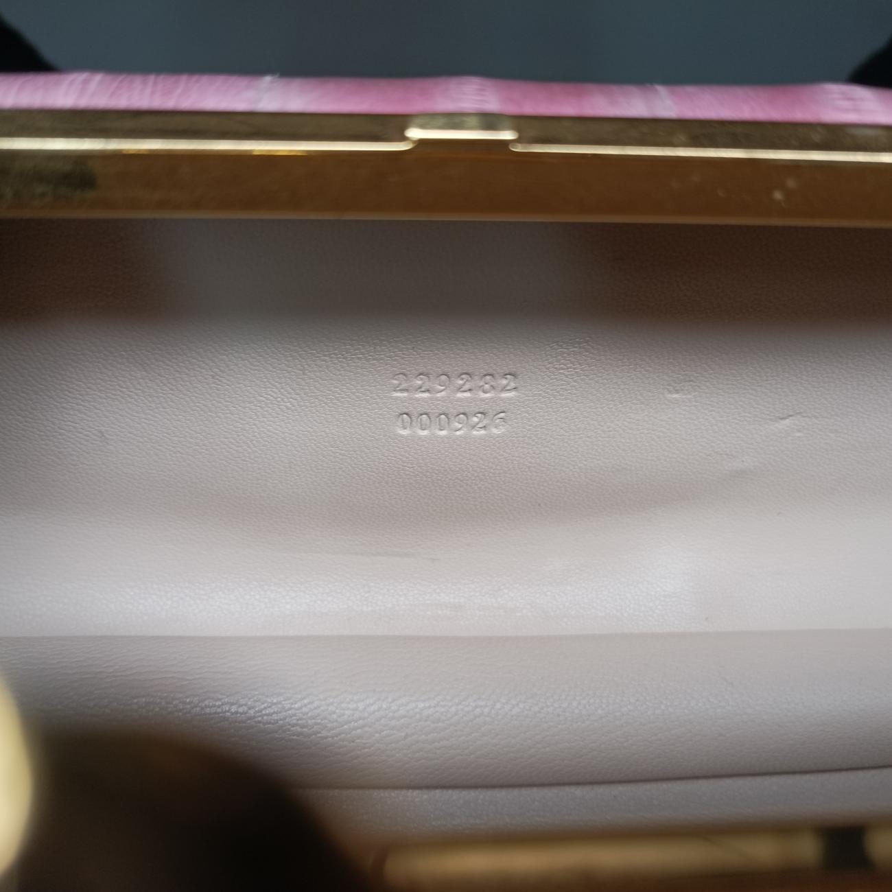 Four RingPinkLeather229282 000926フォーリングピンクレザー　　229282 000926
