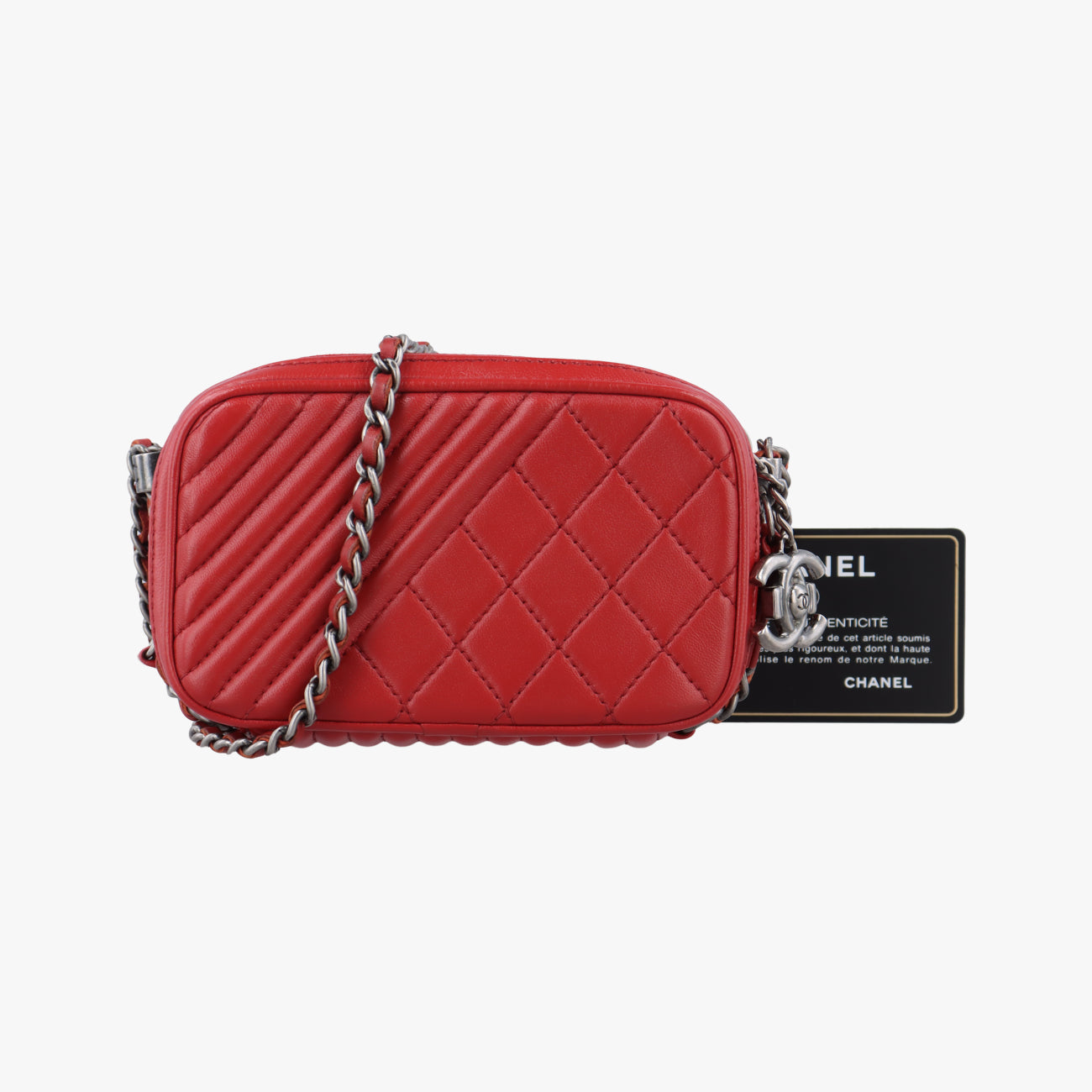 Coco Boy Camera CaseRedlambskinA9265420441902ココボーイ カメラケースレッドラムスキンA9265420441902