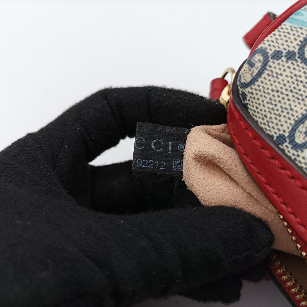 GG BloomsMulticolourPVC coated canvas x leather432123A019792212GGブルームスマルチカラーPVCコーティングキャンバス×レザー432123A019792212