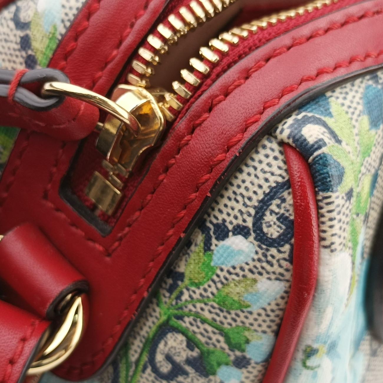 GG BloomsMulticolourPVC coated canvas x leather432123A019792212GGブルームスマルチカラーPVCコーティングキャンバス×レザー432123A019792212