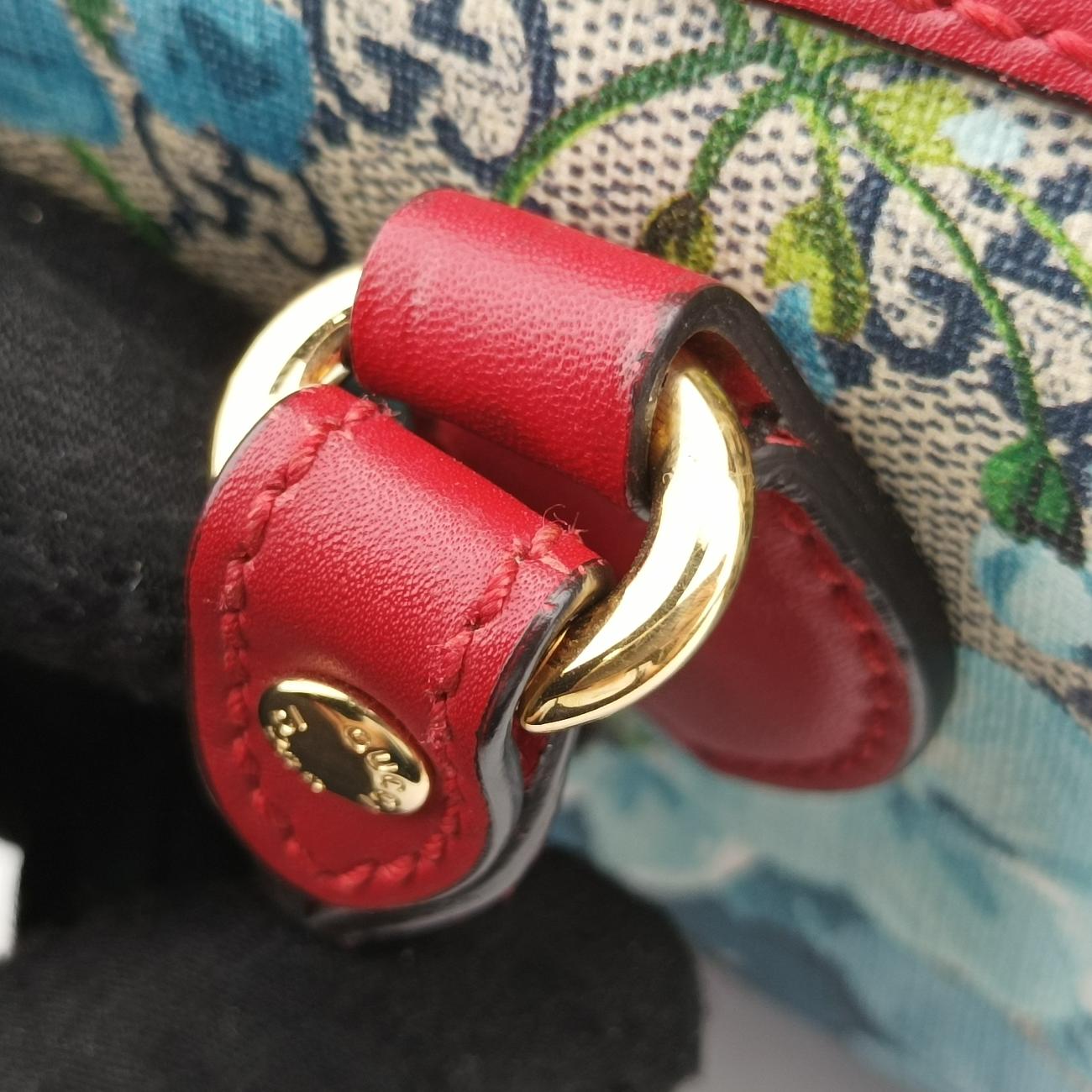 GG BloomsMulticolourPVC coated canvas x leather432123A019792212GGブルームスマルチカラーPVCコーティングキャンバス×レザー432123A019792212