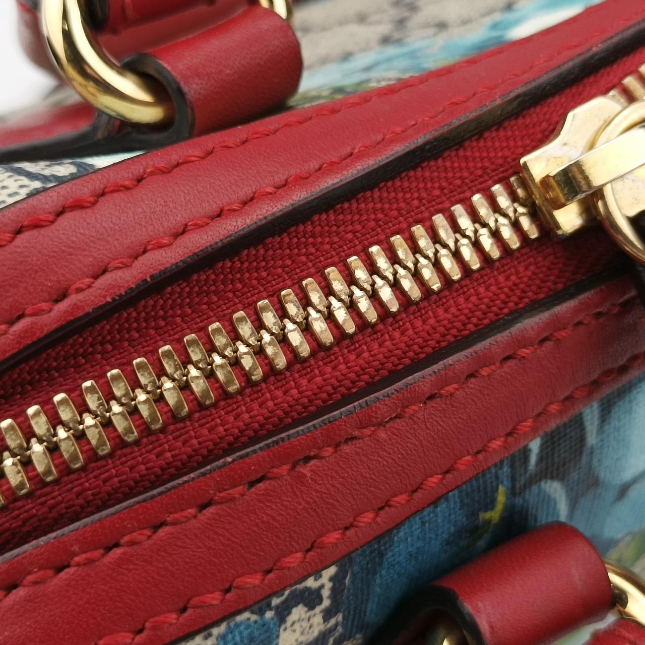 GG BloomsMulticolourPVC coated canvas x leather432123A019792212GGブルームスマルチカラーPVCコーティングキャンバス×レザー432123A019792212