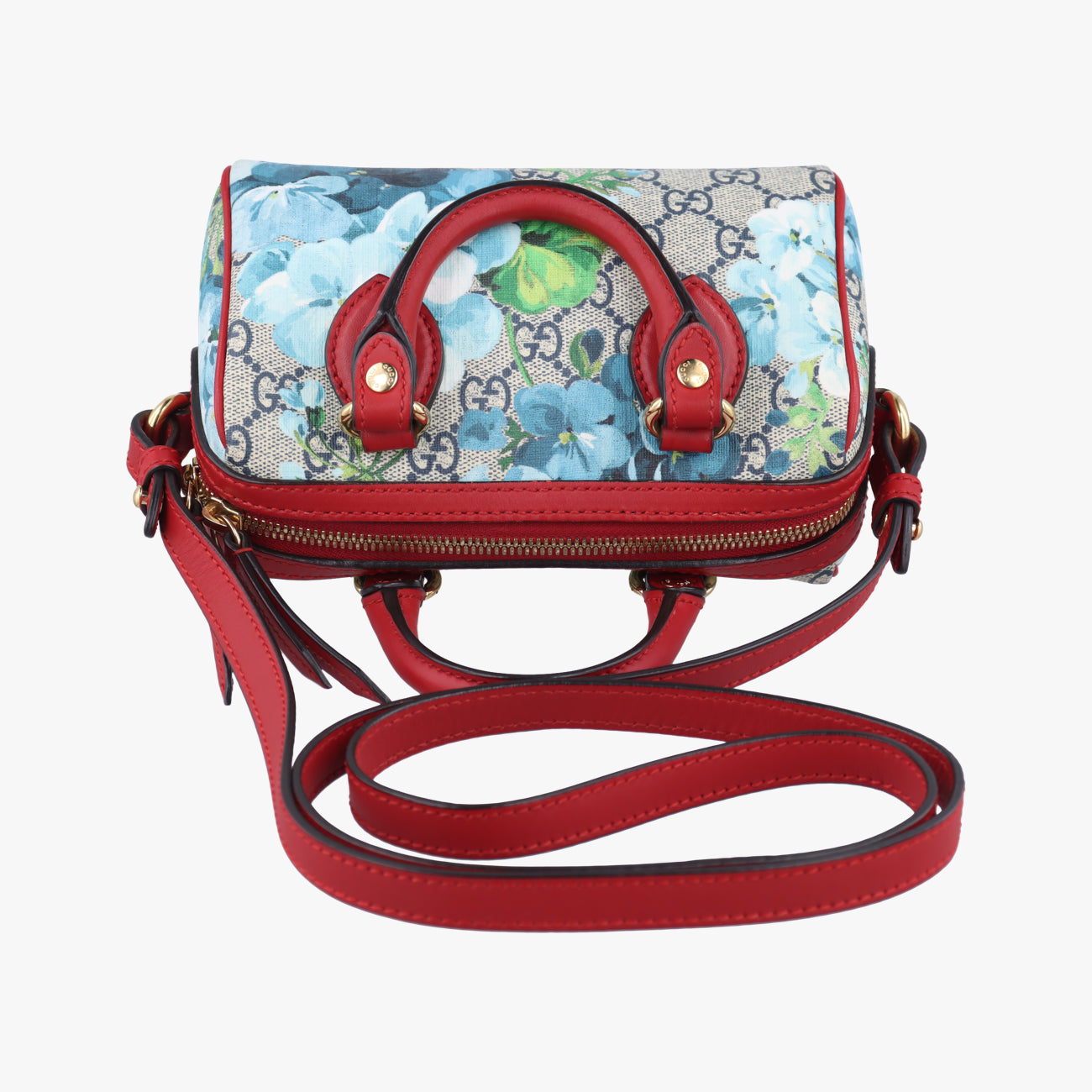 GG BloomsMulticolourPVC coated canvas x leather432123A019792212GGブルームスマルチカラーPVCコーティングキャンバス×レザー432123A019792212