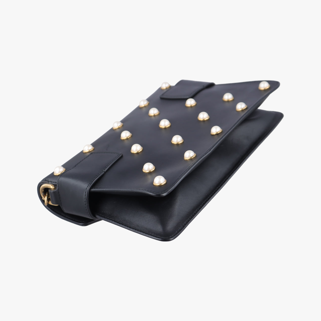 Broadway Pearl BeeNavyLeather453778B021633806ブロードウェイ パール ビーブルーブラックレザー453778B021633806