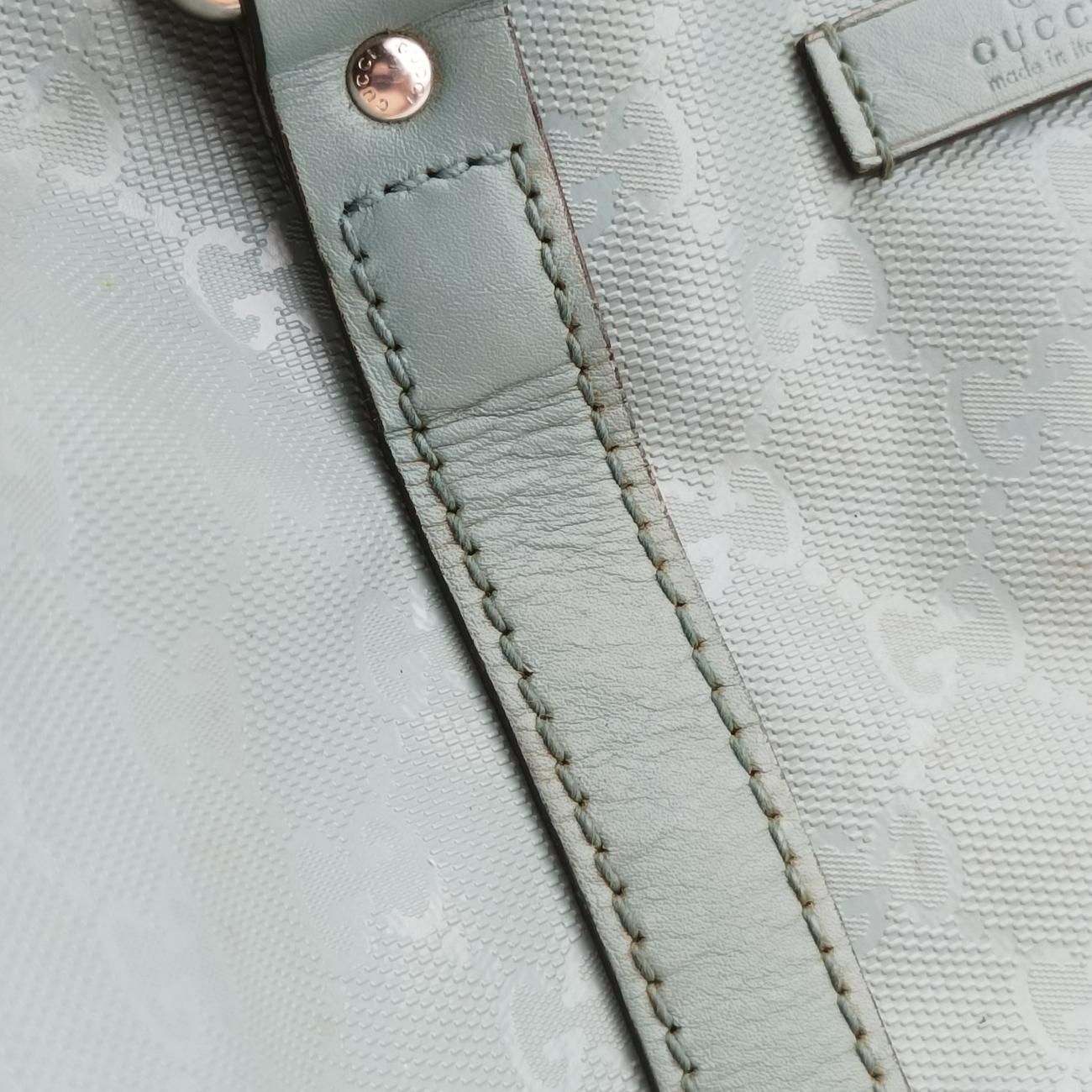 GG plus Spring Joy GG SupremeGreenPVC coated canvas193603I013194507GGプラス ジョイ GGスプリームグリーンPVCコーティングキャンバス193603I013194507
