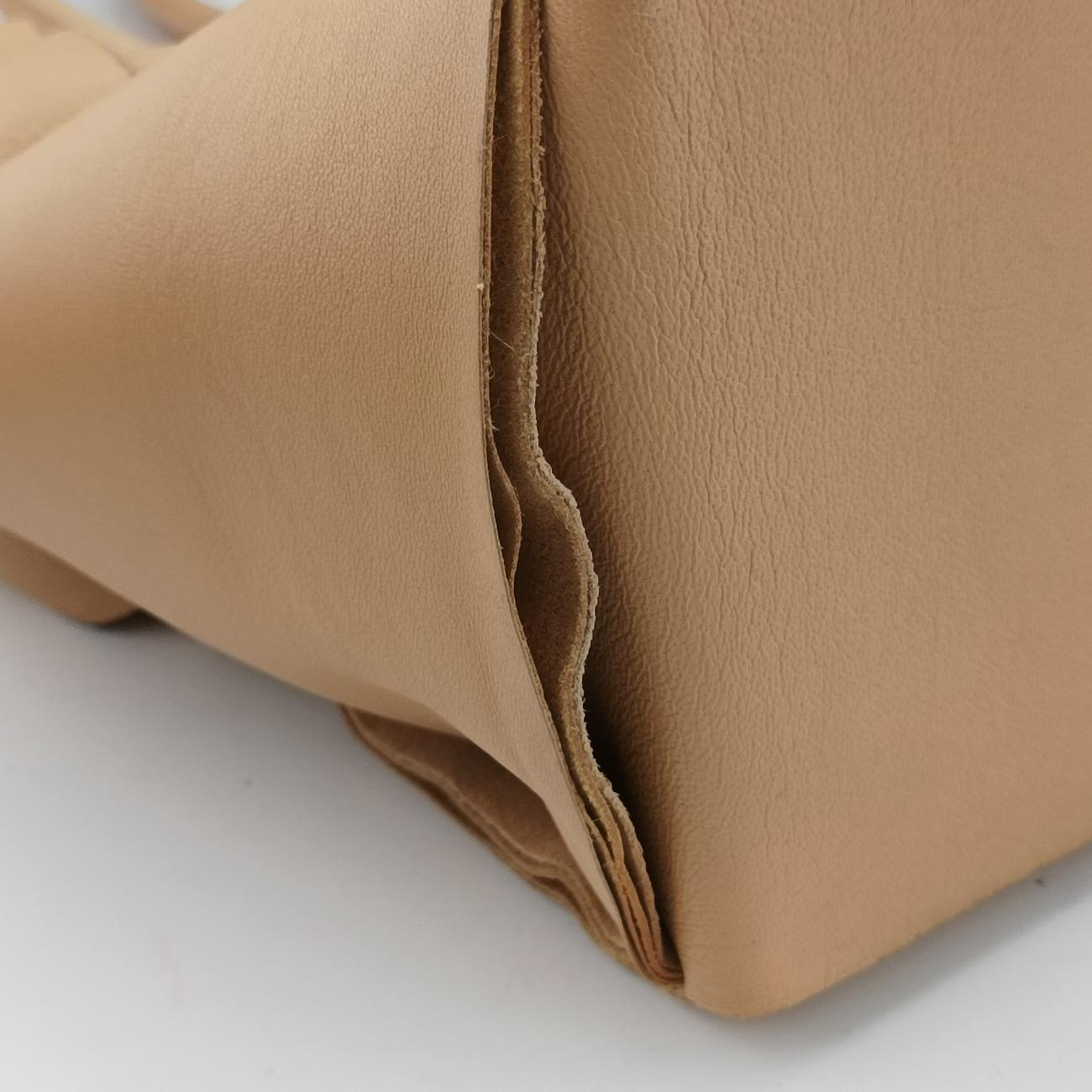 THE ARCO ToteBeigelambskinB09372900Nミディアム ザ アルコ トートベージュラムスキンB09372900N
