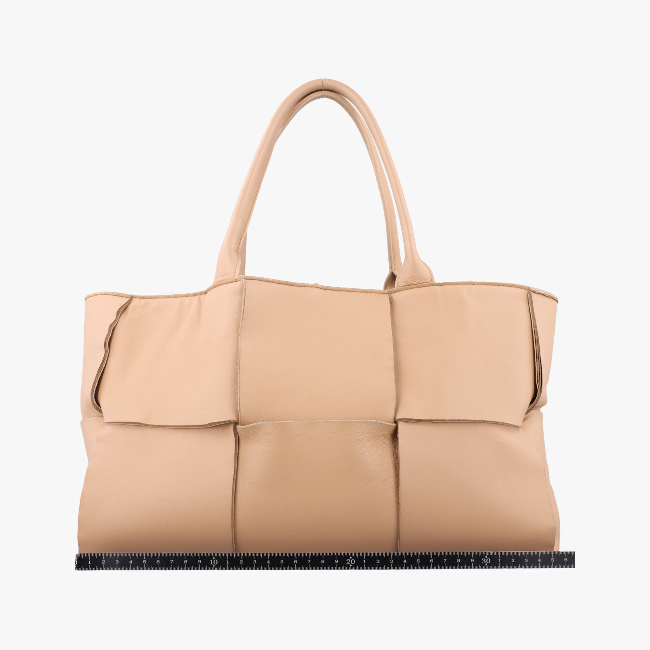 THE ARCO ToteBeigelambskinB09372900Nミディアム ザ アルコ トートベージュラムスキンB09372900N