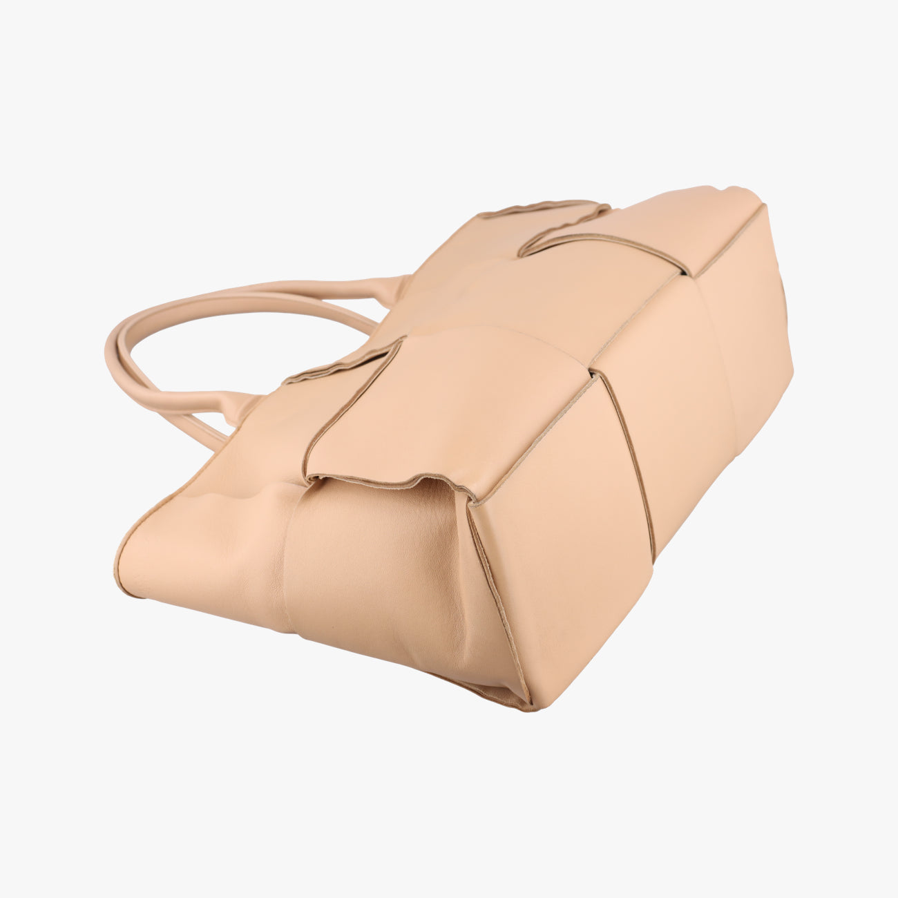 THE ARCO ToteBeigelambskinB09372900Nミディアム ザ アルコ トートベージュラムスキンB09372900N