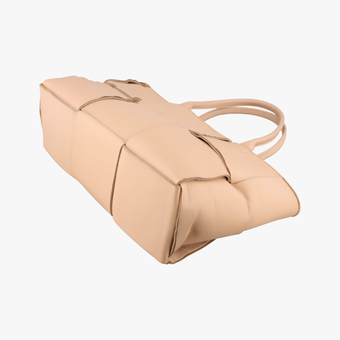 THE ARCO ToteBeigelambskinB09372900Nミディアム ザ アルコ トートベージュラムスキンB09372900N