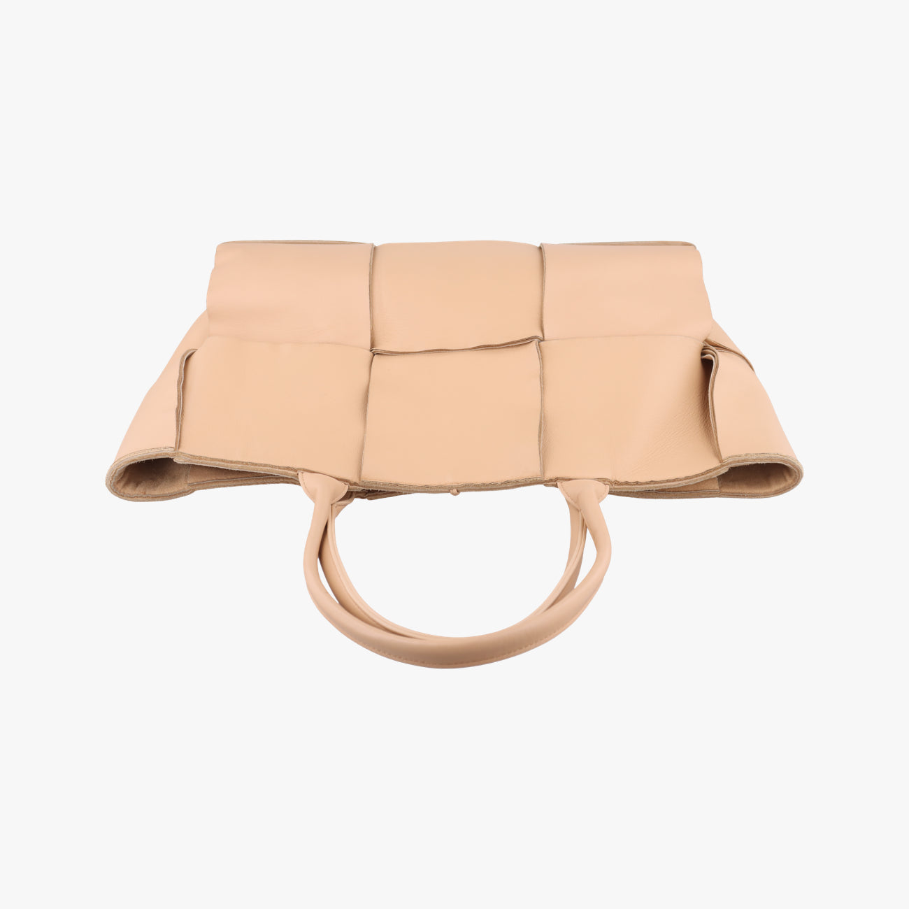 THE ARCO ToteBeigelambskinB09372900Nミディアム ザ アルコ トートベージュラムスキンB09372900N