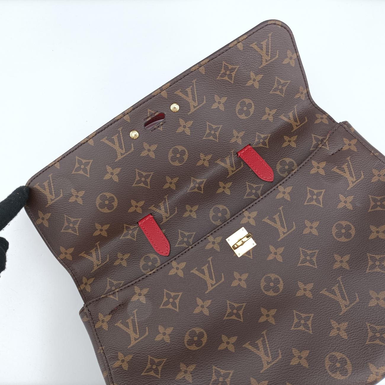 VenusMonogram/Brown x RedMonogram canvas x leatherM41738SN1137ヴィーナスモノグラム/ブラウン系×レッドモノグラムキャンバス×レザーM41738SN1137