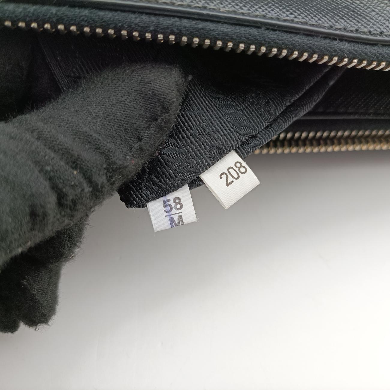 GalleriaBlackSAFFIANO LeatherBN187458/M 208ガレリアブラックサフィアーノレザーBN187458/M 208