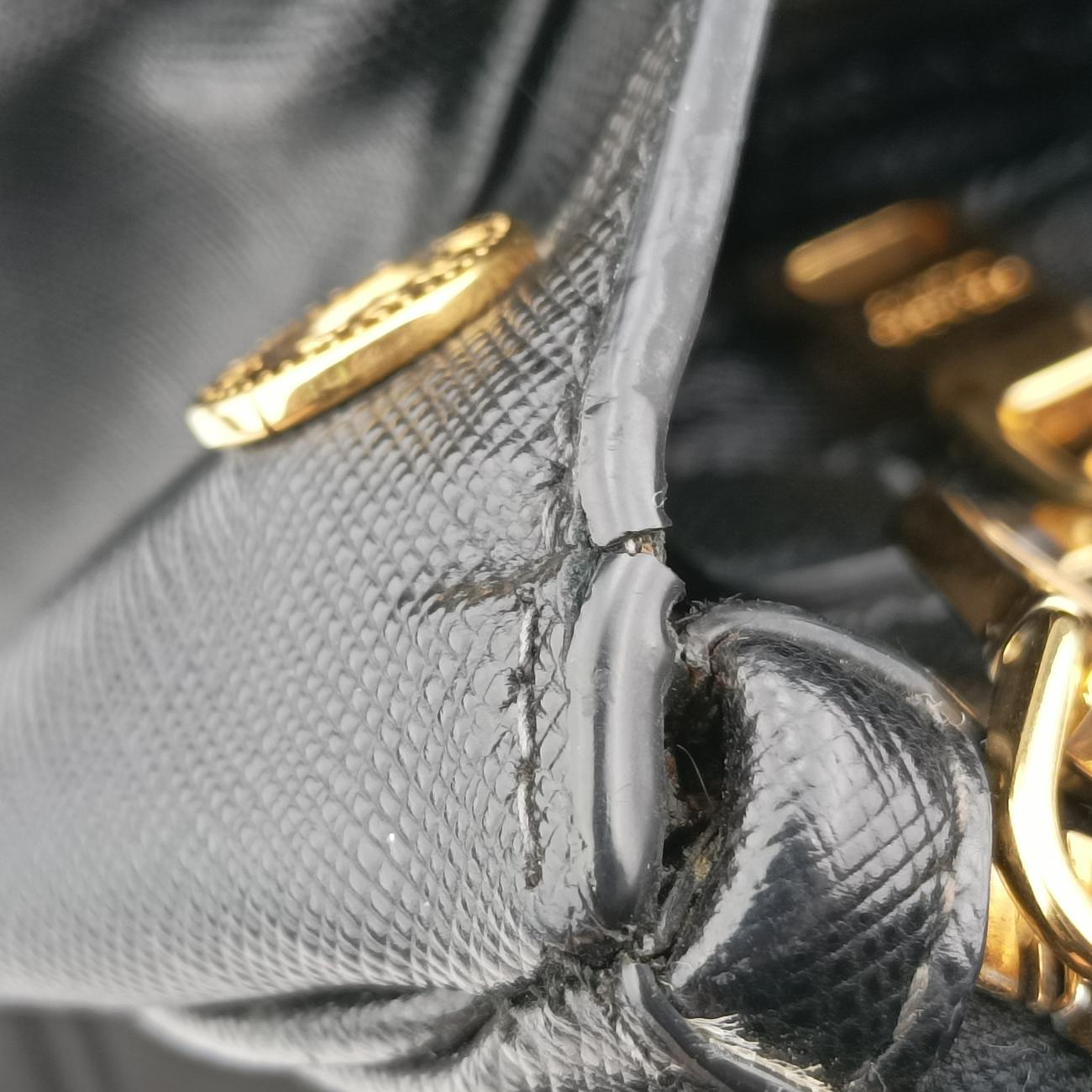 GalleriaBlackSAFFIANO LeatherBN187458/M 208ガレリアブラックサフィアーノレザーBN187458/M 208