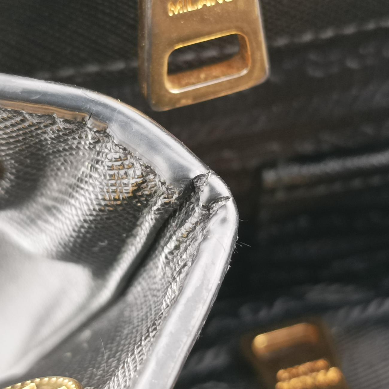 GalleriaBlackSAFFIANO LeatherBN187458/M 208ガレリアブラックサフィアーノレザーBN187458/M 208