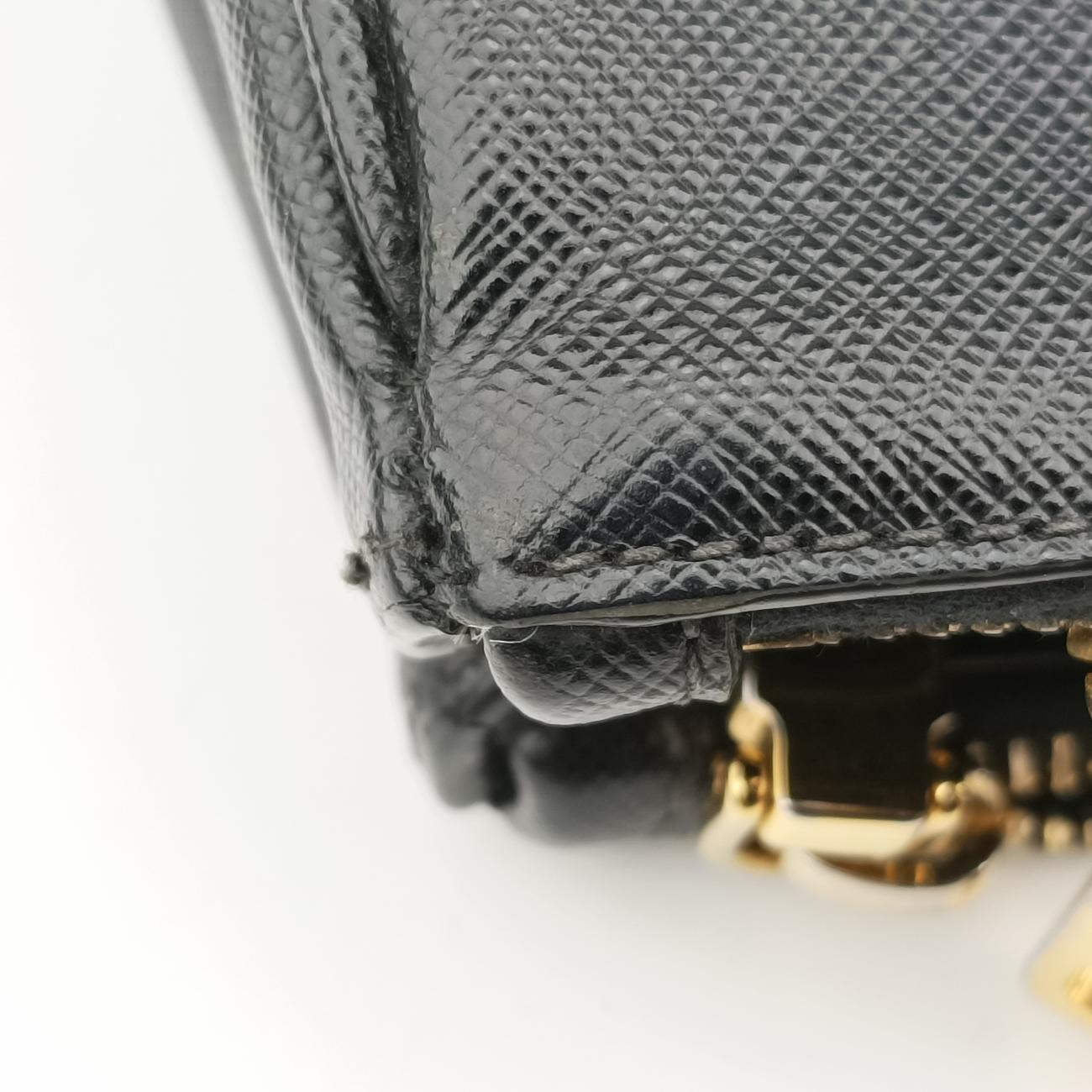 GalleriaBlackSAFFIANO LeatherBN187458/M 208ガレリアブラックサフィアーノレザーBN187458/M 208