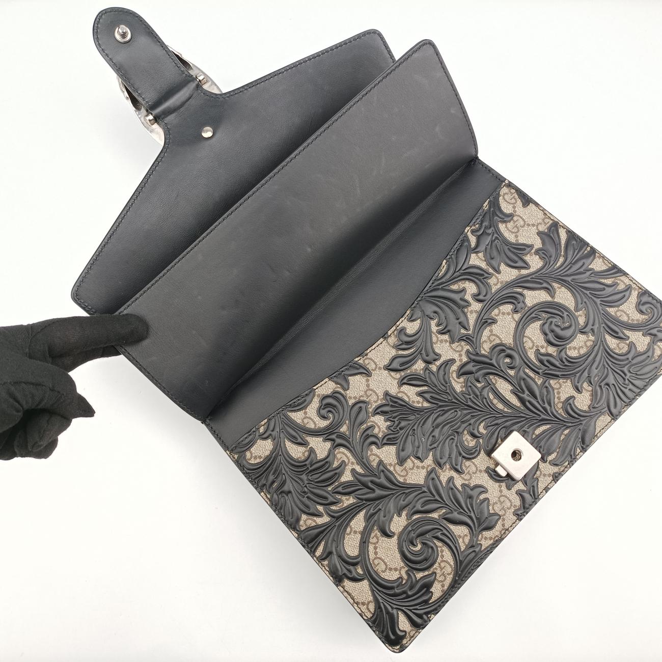 DionysusBlackPVC coated canvas400235H020107753ディオニュソスブラックPVCコーティングキャンバス400235H020107753