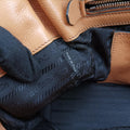 Twin Pocket Double Zip ToteCamelleatherBN2619239 GツインポケットダブルジップトートキャメルレザーBN2619239 G