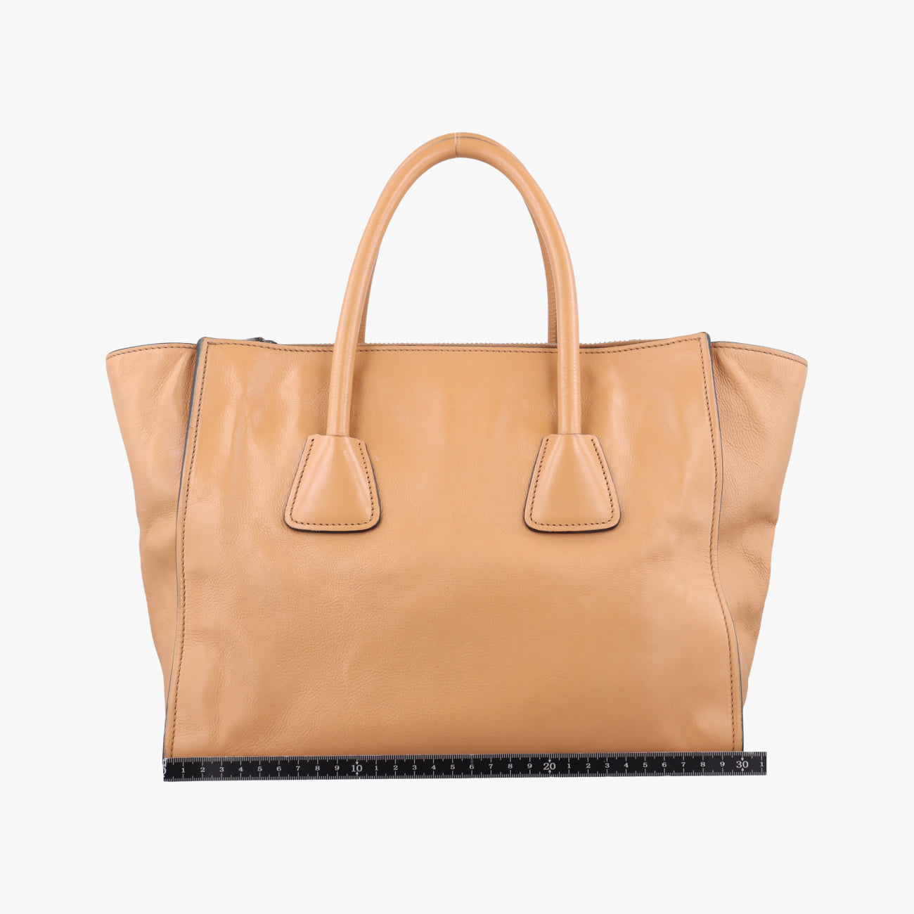 Twin Pocket Double Zip ToteCamelleatherBN2619239 GツインポケットダブルジップトートキャメルレザーBN2619239 G