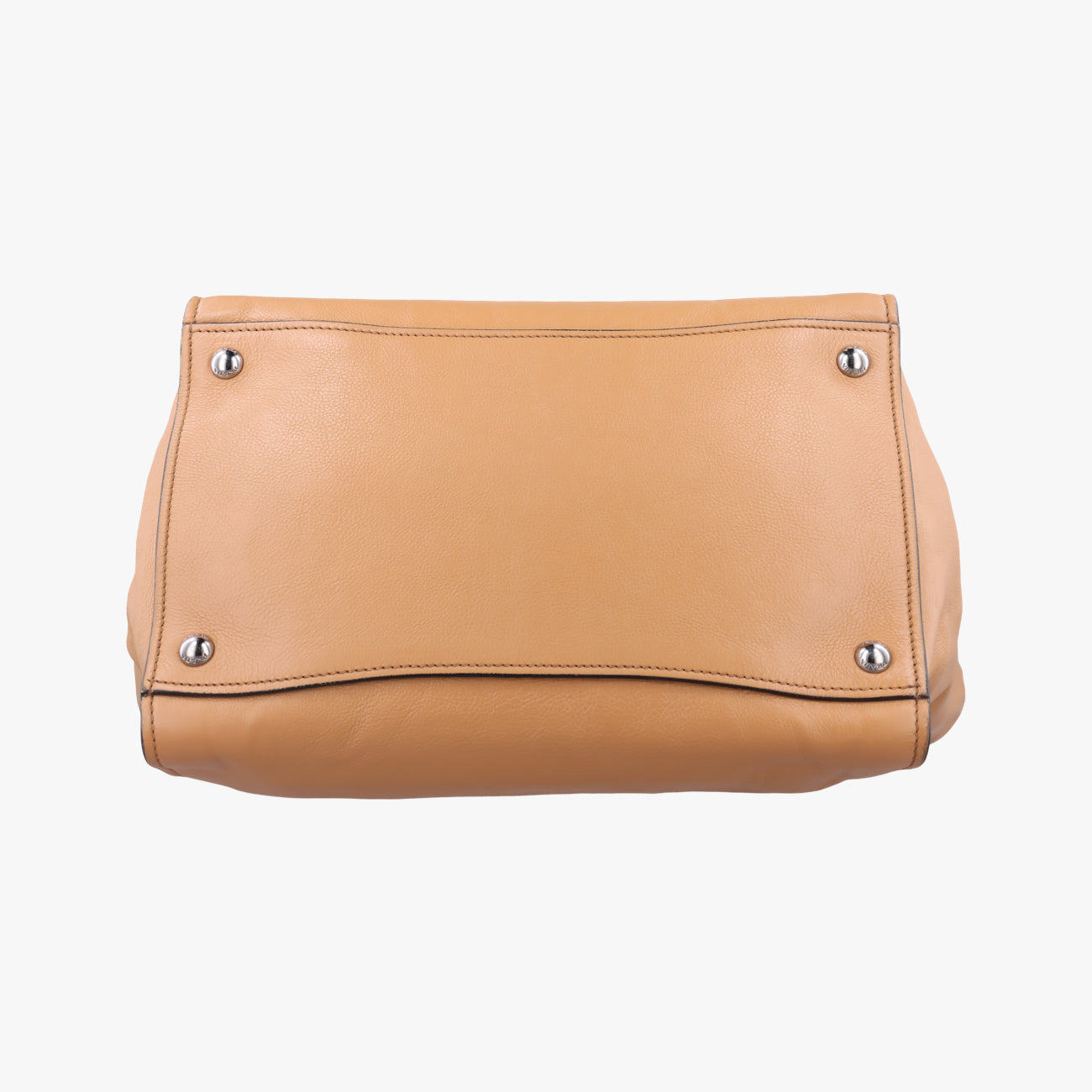 Twin Pocket Double Zip ToteCamelleatherBN2619239 GツインポケットダブルジップトートキャメルレザーBN2619239 G