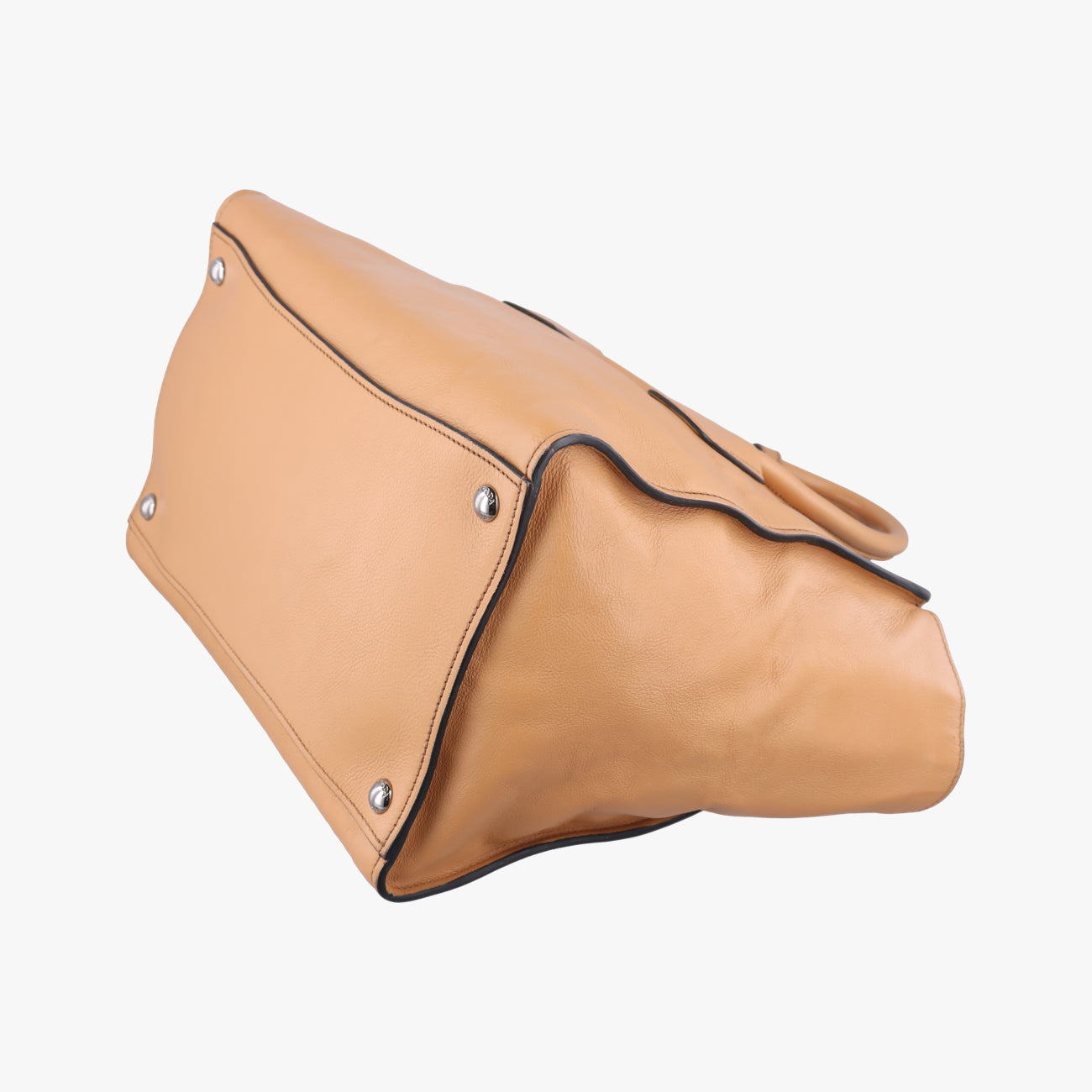 Twin Pocket Double Zip ToteCamelleatherBN2619239 GツインポケットダブルジップトートキャメルレザーBN2619239 G
