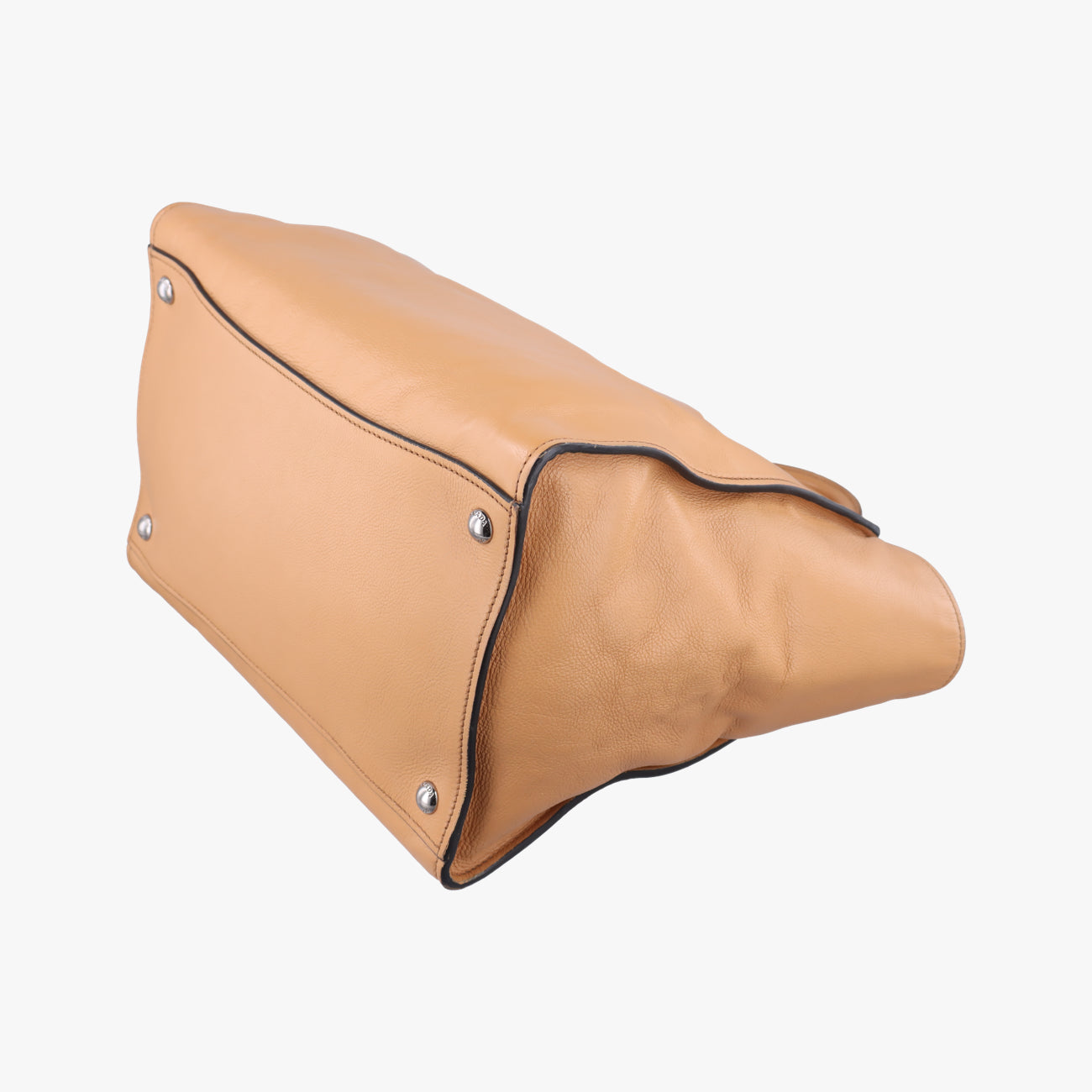 Twin Pocket Double Zip ToteCamelleatherBN2619239 GツインポケットダブルジップトートキャメルレザーBN2619239 G