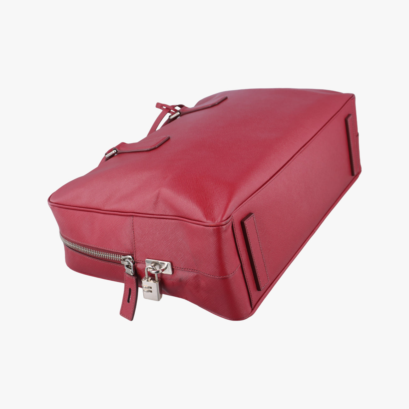 Classic Laptop briefcaseRedSAFFIANO Leather2VE363208ブリーフケース ビジネスレッドサフィアーノレザー2VE363208