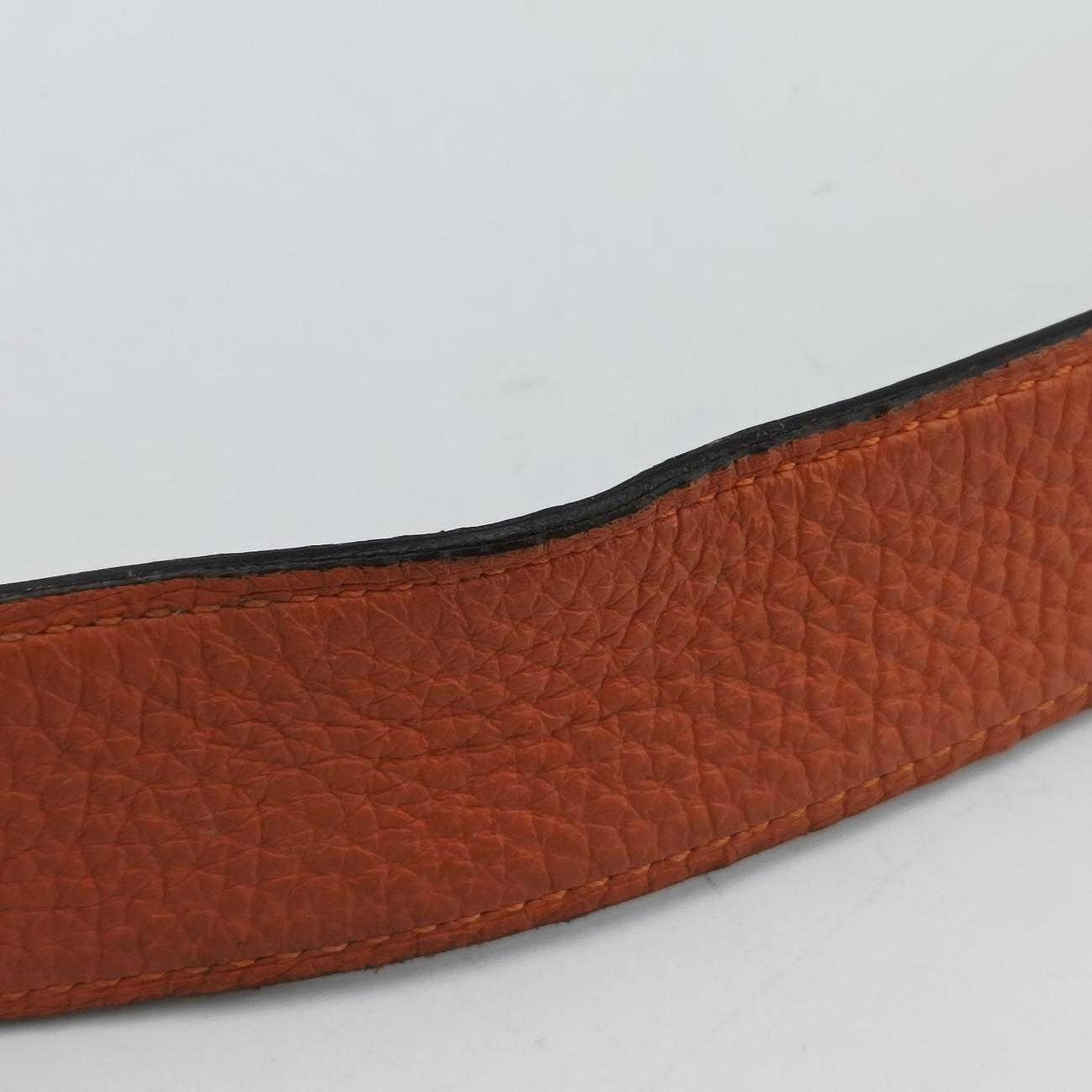 Vintage HOrangeLeather□O 90 CHヴィンテージHオレンジレザー□O 90 CH