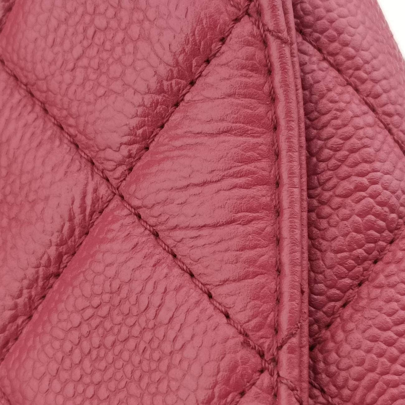 Coco MarkPurpleLeatherA6612217832776ココマークパープルレザーA6612217832776