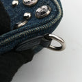 bejeweled accessory pouchBlueDenim1N167431/Gビジュー アクセサリーポーチブルーデニム1N167431/G
