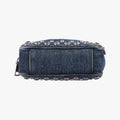 bejeweled accessory pouchBlueDenim1N167431/Gビジュー アクセサリーポーチブルーデニム1N167431/G