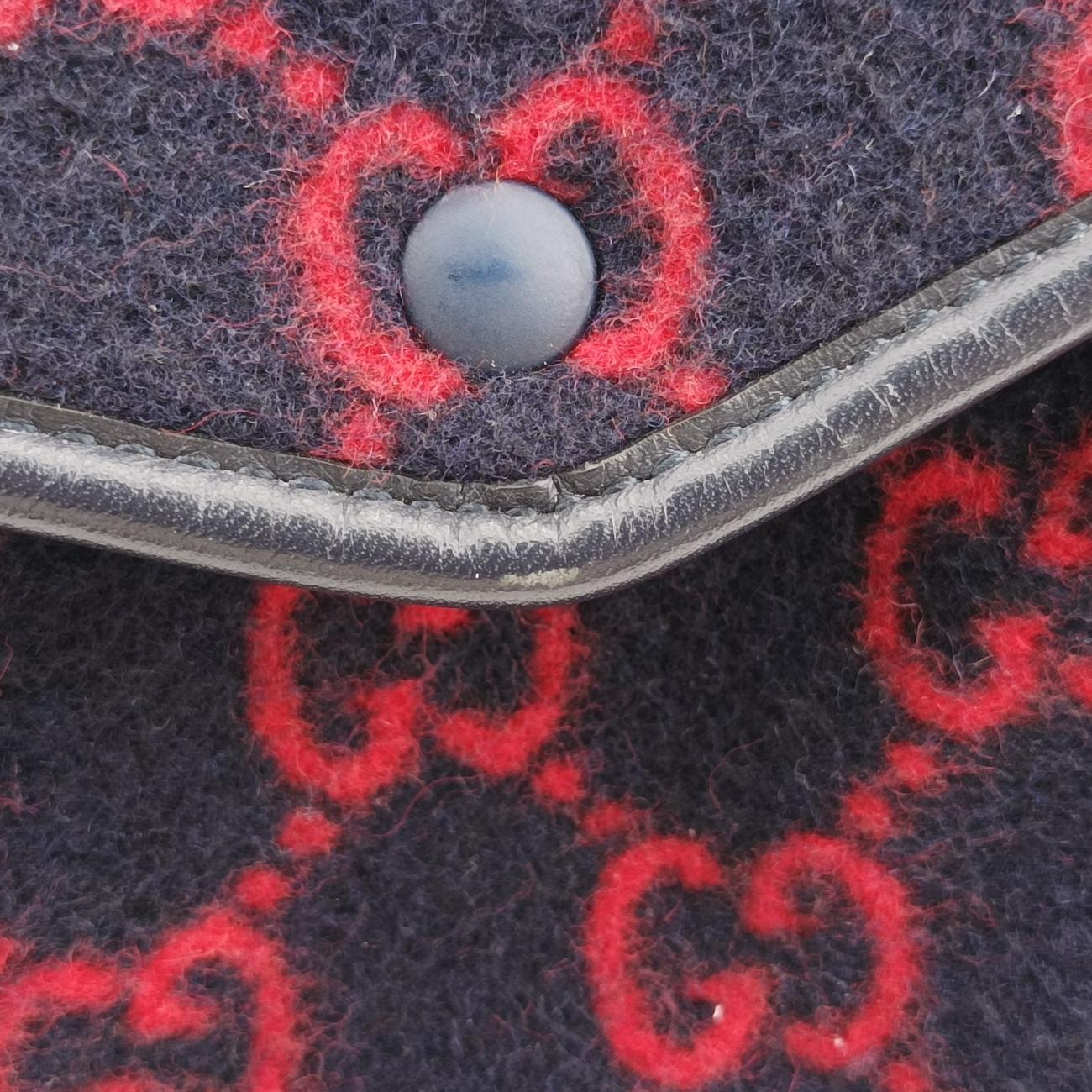 GG pattern children's handbagMulticolourFur628159F033251618GG柄 チルドレン ハンドバッグマルチカラーファー628159F033251618
