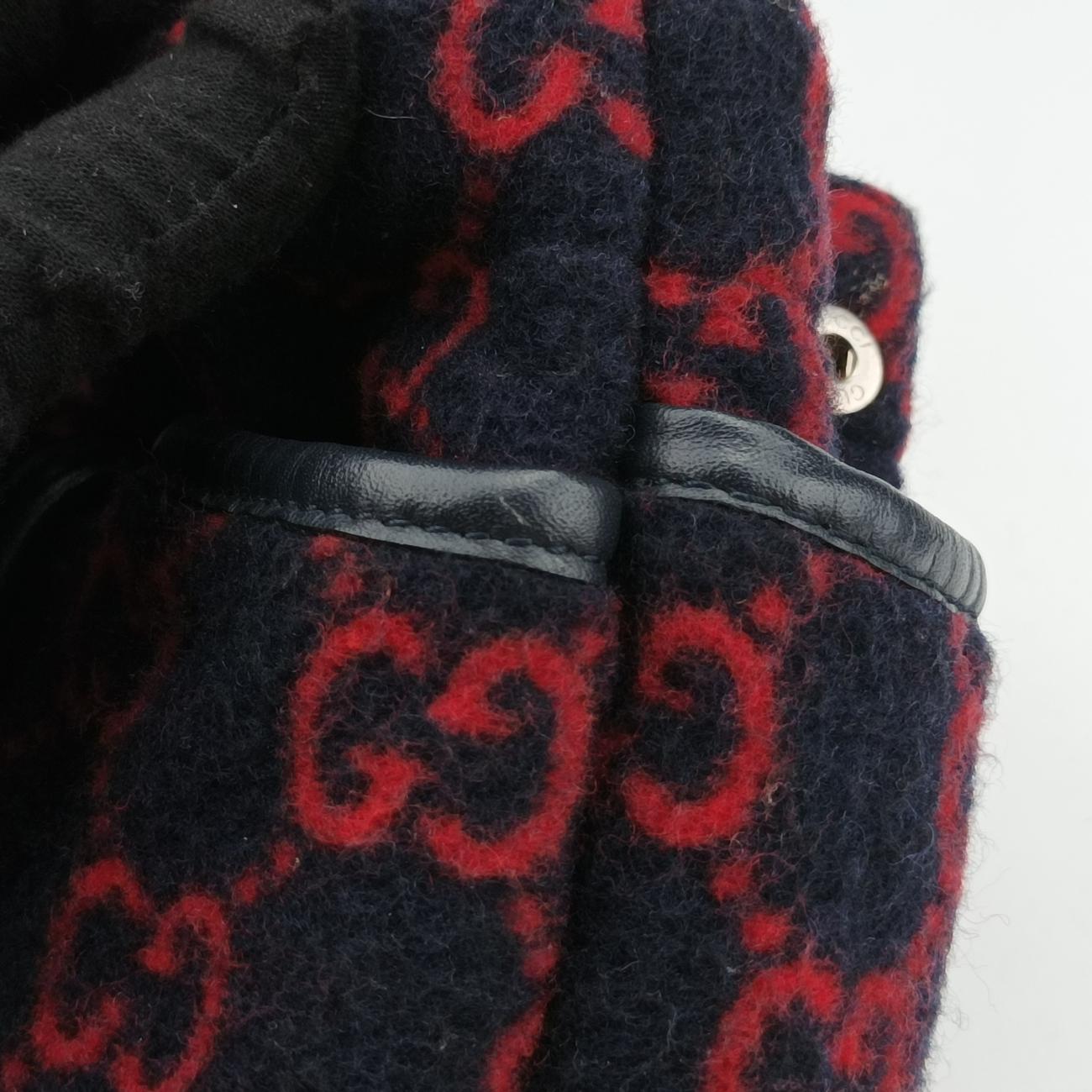 GG pattern children's handbagMulticolourFur628159F033251618GG柄 チルドレン ハンドバッグマルチカラーファー628159F033251618