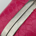 Exotic ClutchRosesnakeskin236715 000926エキゾチッククラッチローズ レッドヘビ革236715 000926