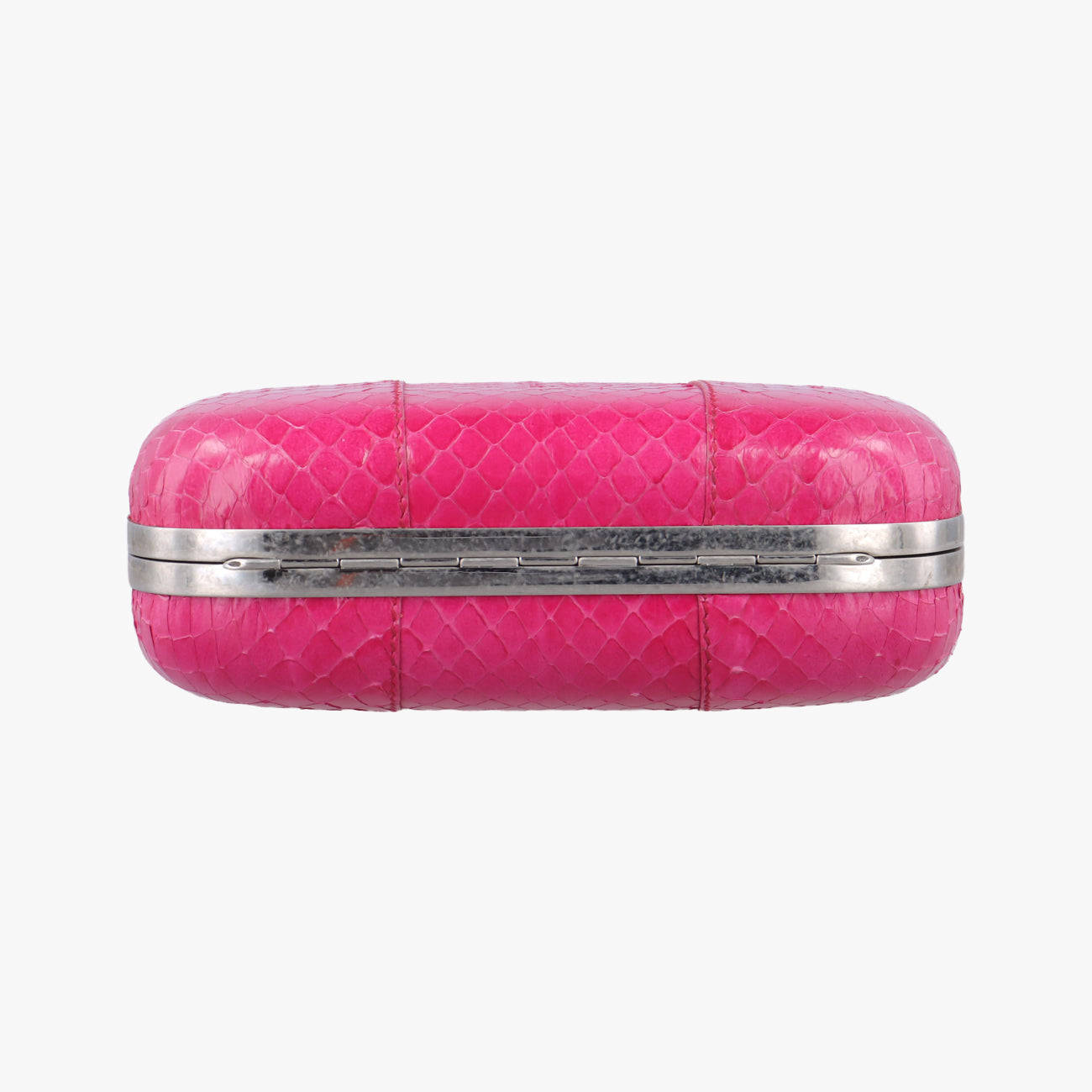 Exotic ClutchRosesnakeskin236715 000926エキゾチッククラッチローズ レッドヘビ革236715 000926